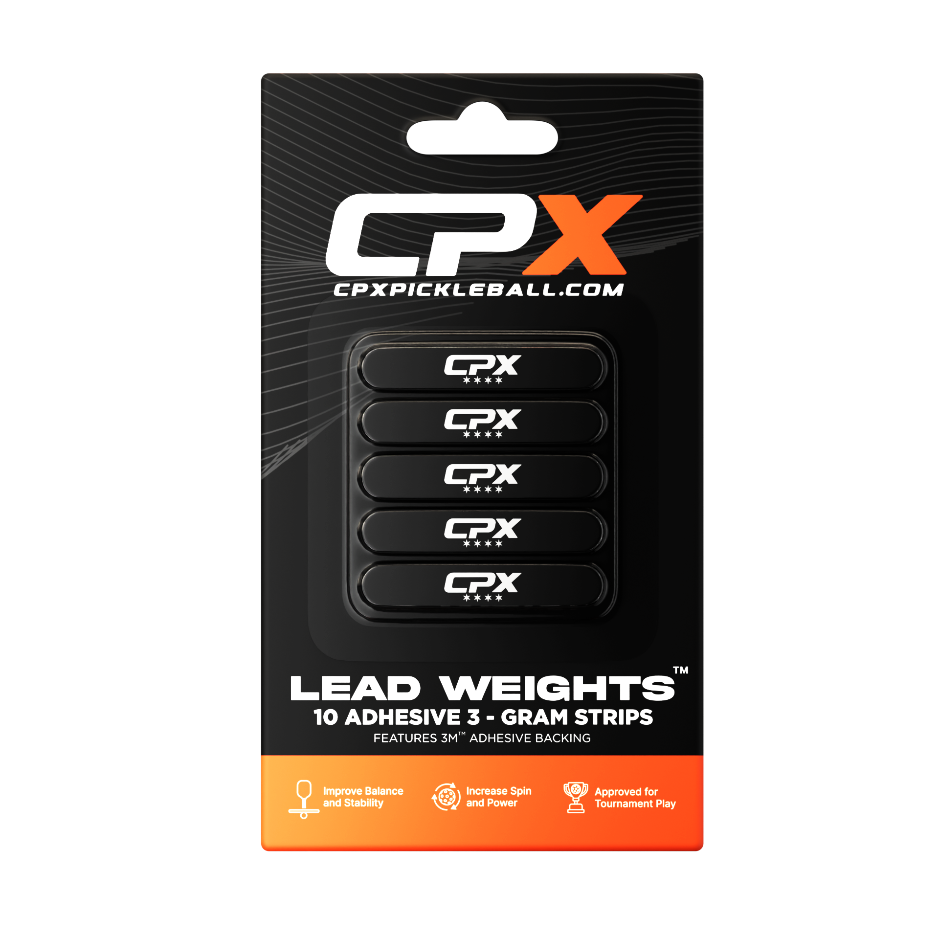 Lead Paddle Weights (10 Pack)