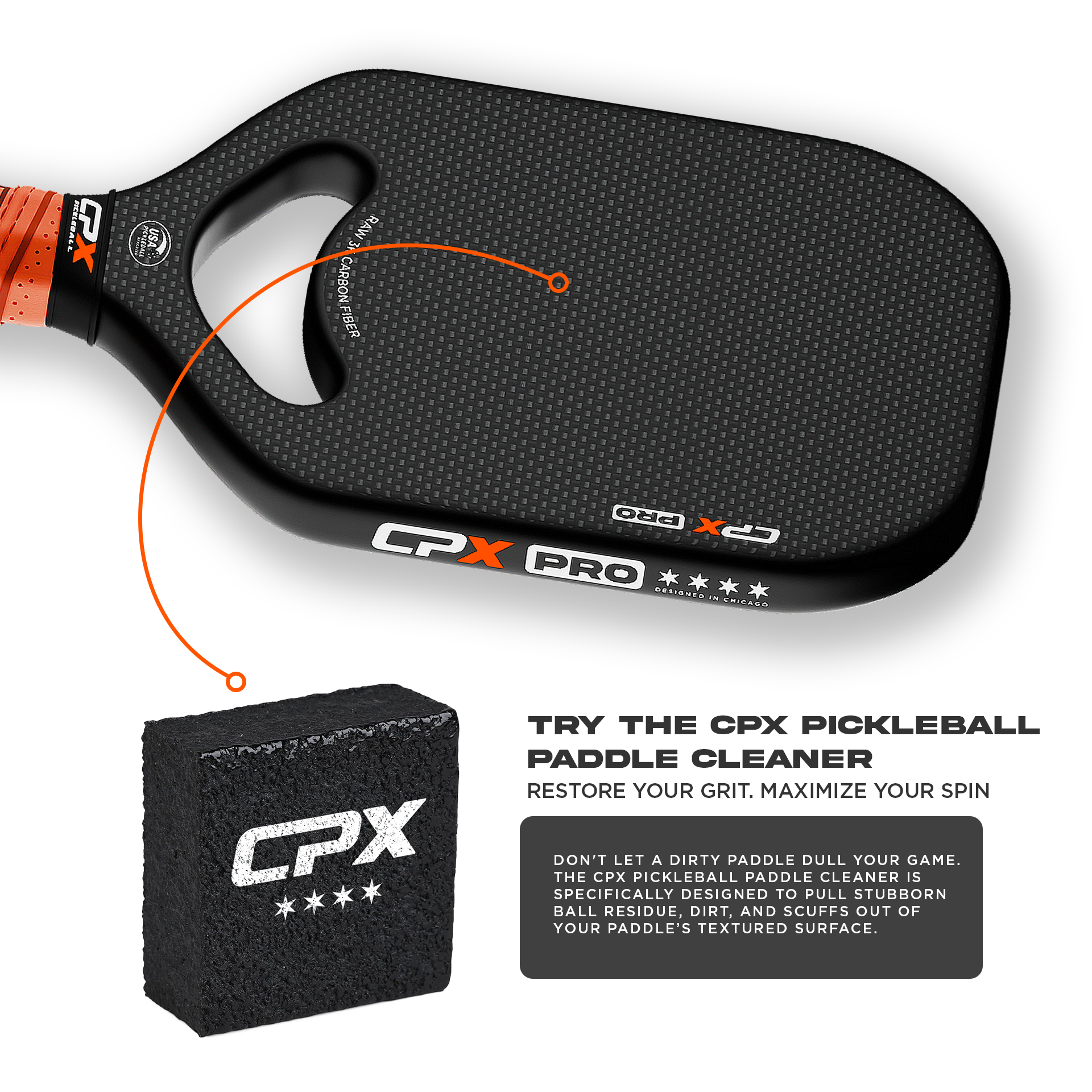 Pickleball Paddle Eraser