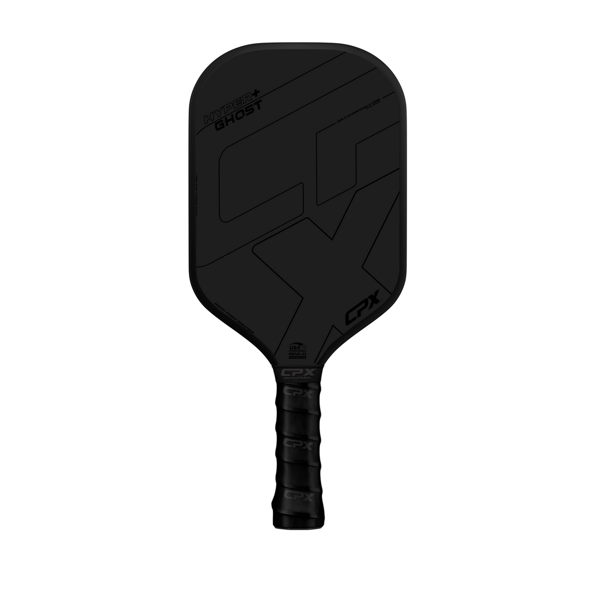 CPX Hyper+ Ghost paddle, black on black