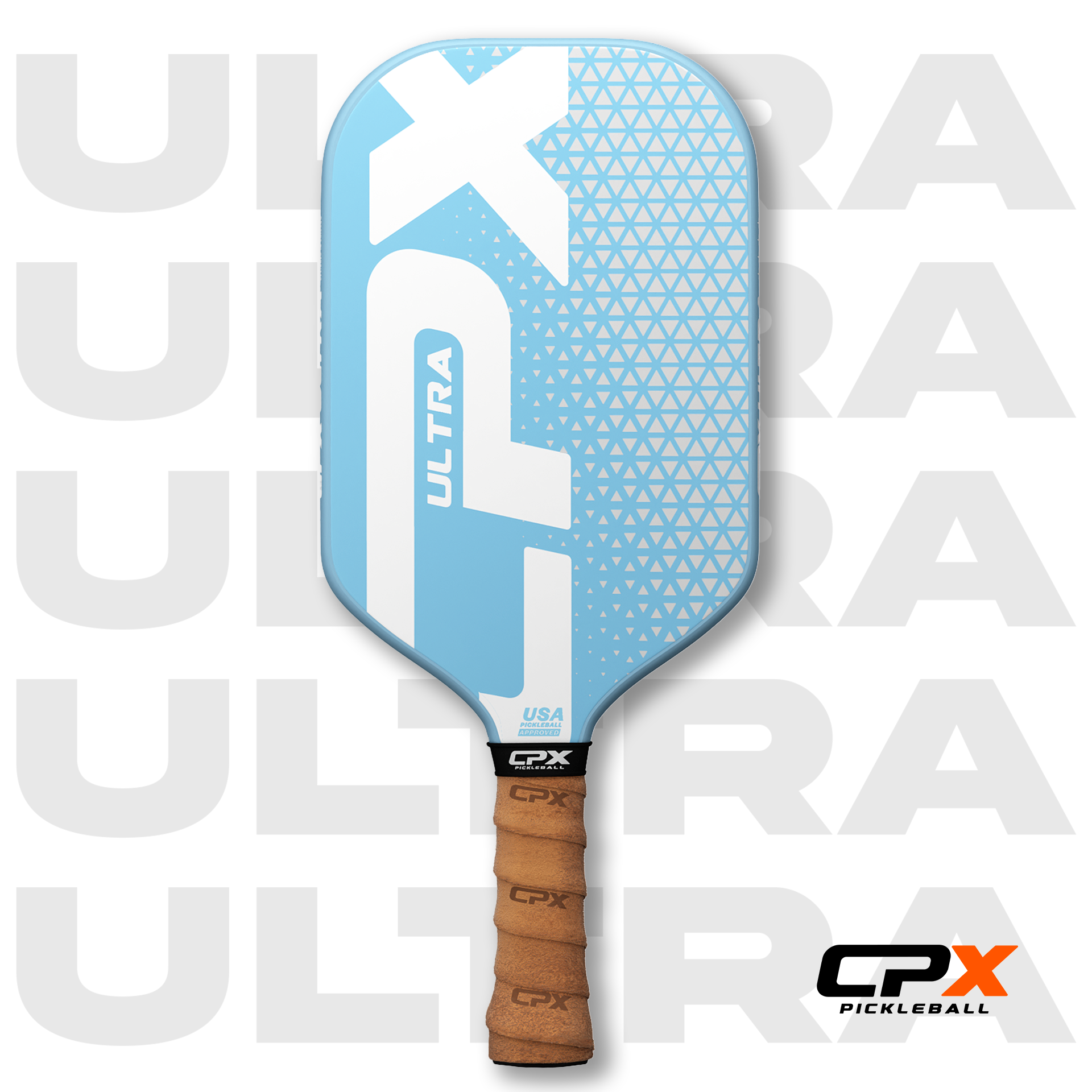 Sky Blue Cpx Max Pickleball Paddle