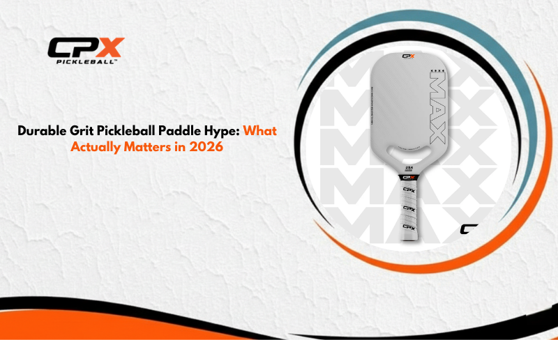 Durable Grit Pickleball Paddle