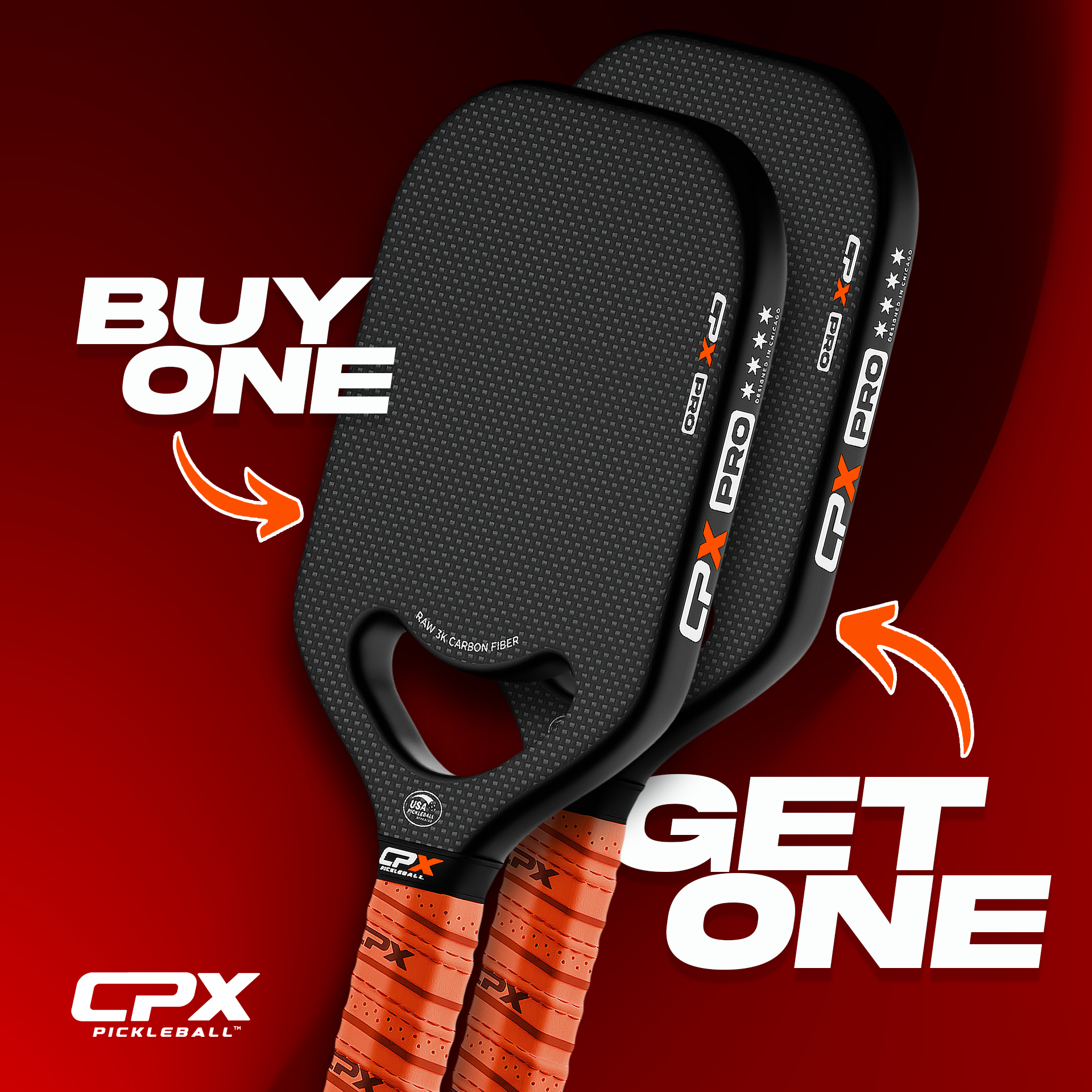 Pro BOGO Deal (Buy 1 Pro Paddle + Get 1 Pro Paddle FREE)