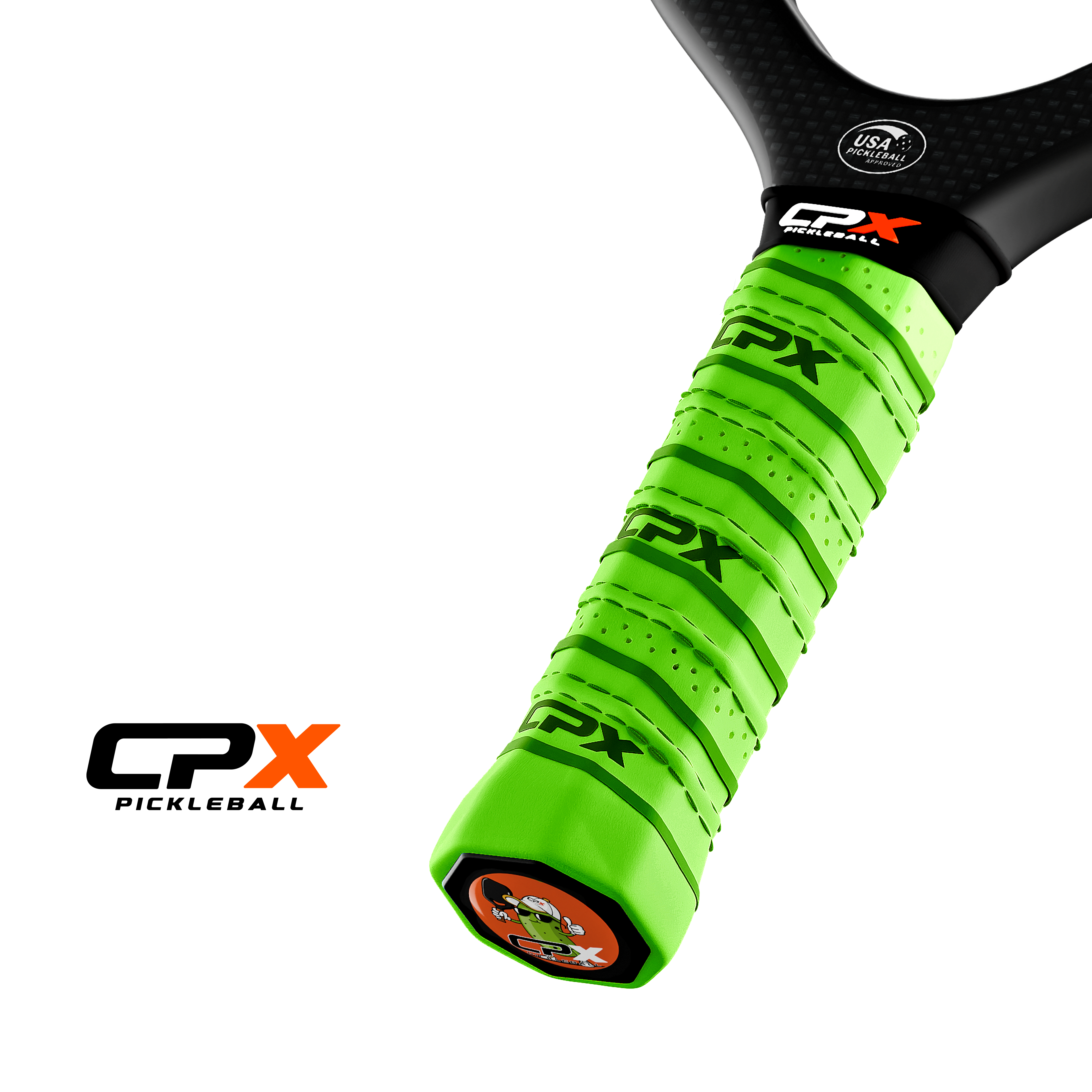 Poignée De Raquette Padel Réutilisable - Grip Ergonomique Antidérapant - Longueur 13 Cm - Noir - 2