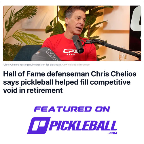 Hall of Famer Chris Chelios on how pickleball filled his competitive void