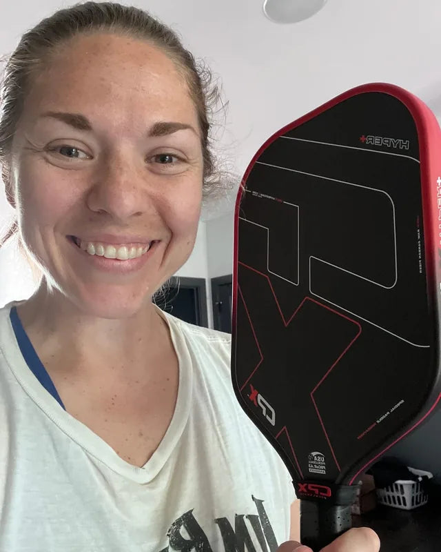 Verified Hyper+ owner Christine B. with her paddle